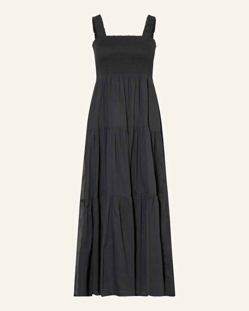 Lollys Laundry Kleid Nudall Mit Rüschen schwarz Schwarz