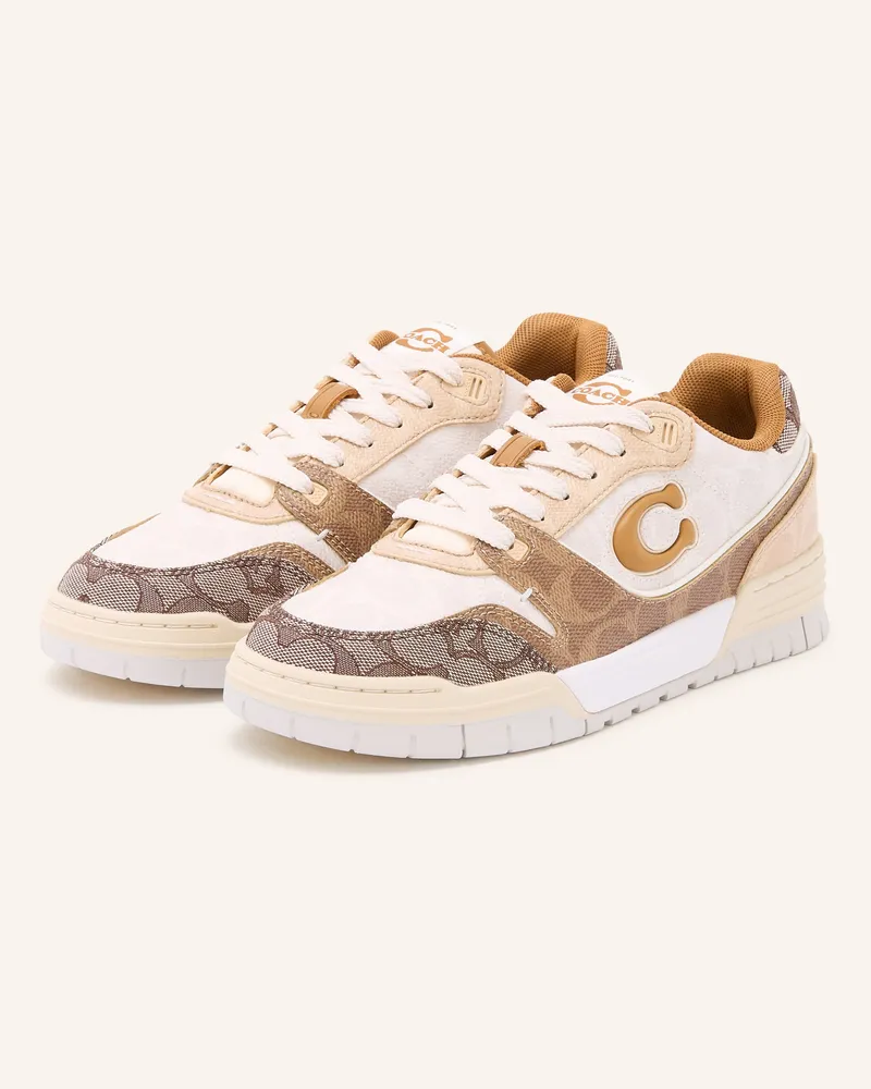 Coach Sneaker Soho braun Creme