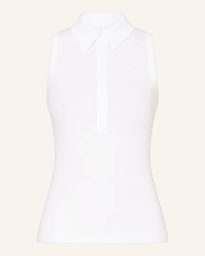 LULULEMON Funktions-Poloshirt Weiss