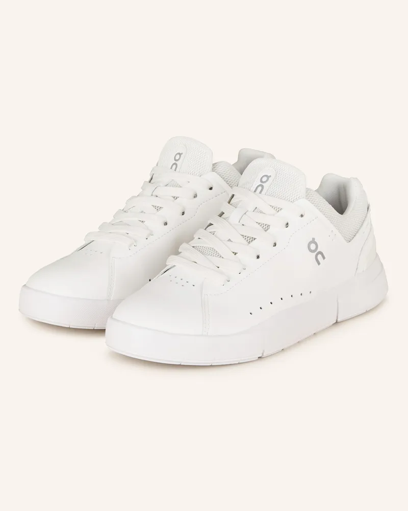 ON Sneaker THE ROGER ADVANTAGE Weiss