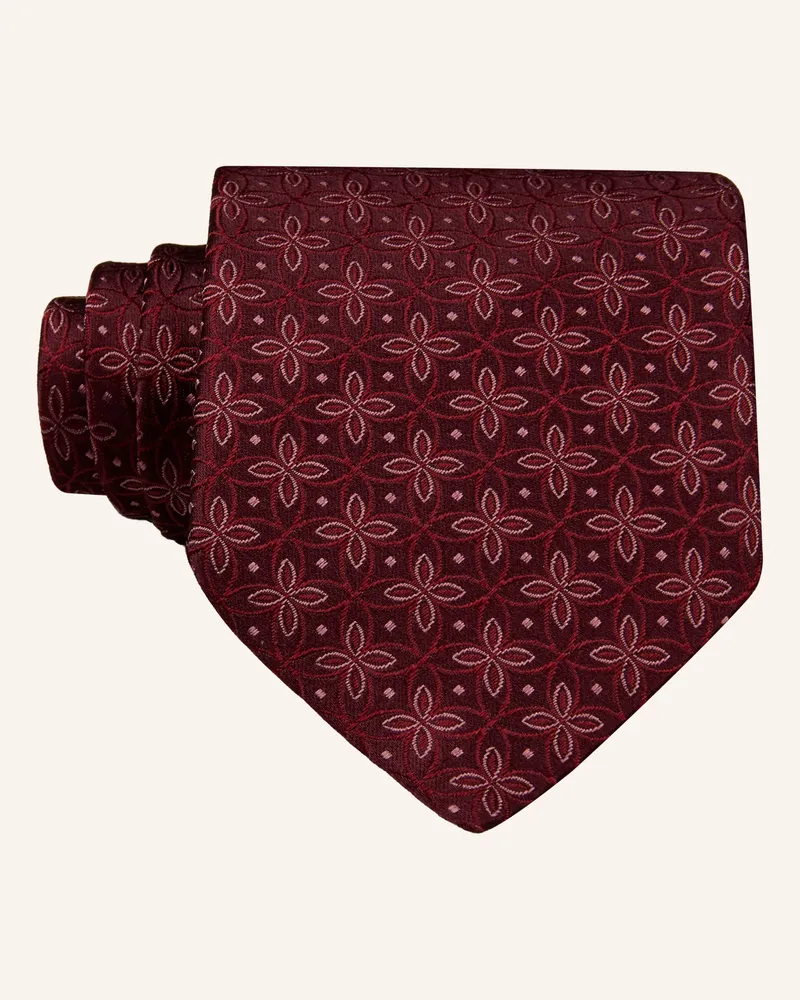 Brunello Cucinelli Krawatte rot Dunkelrot