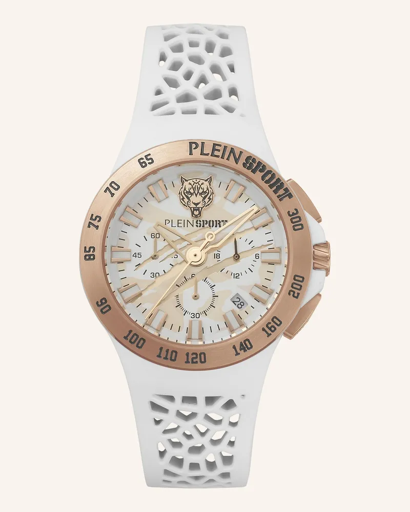 Philipp Plein Armbanduhr THUNDERSTORM CHRONO Weiss