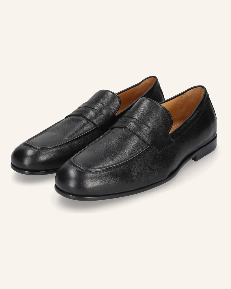 Heinrich Dinkelacker Loafer AMALFI PLAIN W Schwarz
