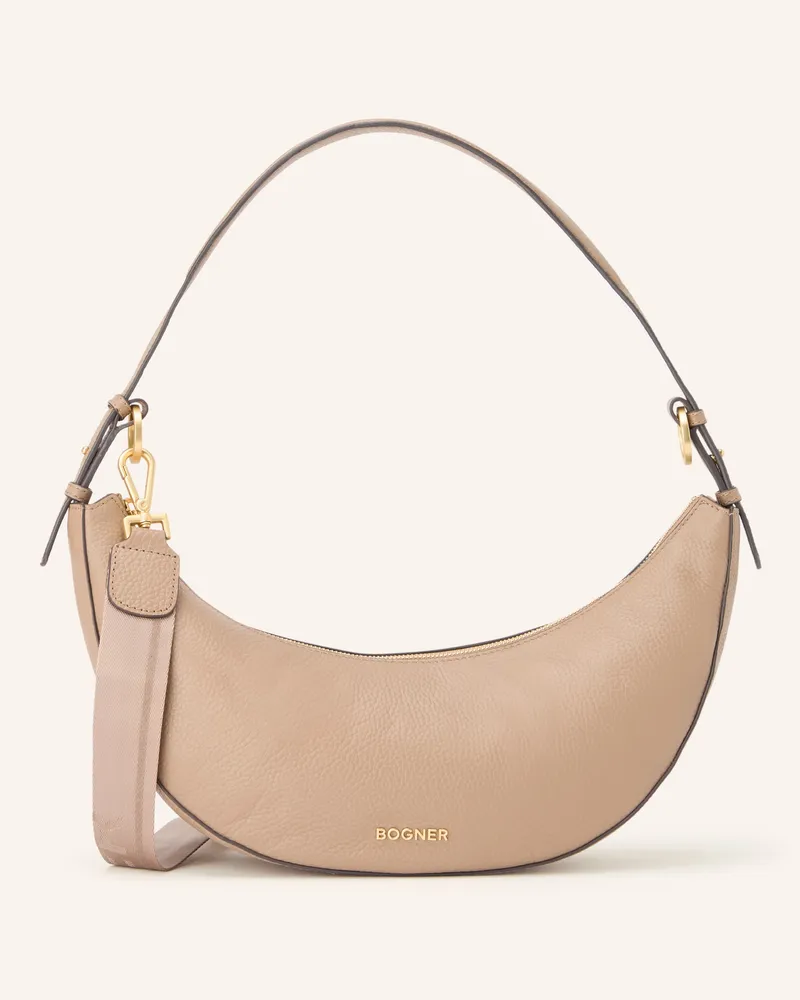 Bogner Schultertasche Kyla braun Taupe