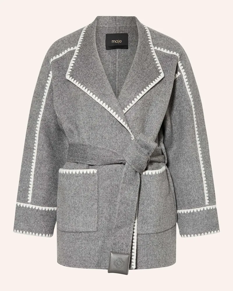 Maje Jacke Grau