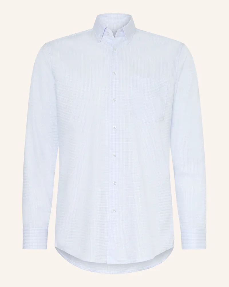 Seidensticker Hemd Regular Fit blau Hellblau