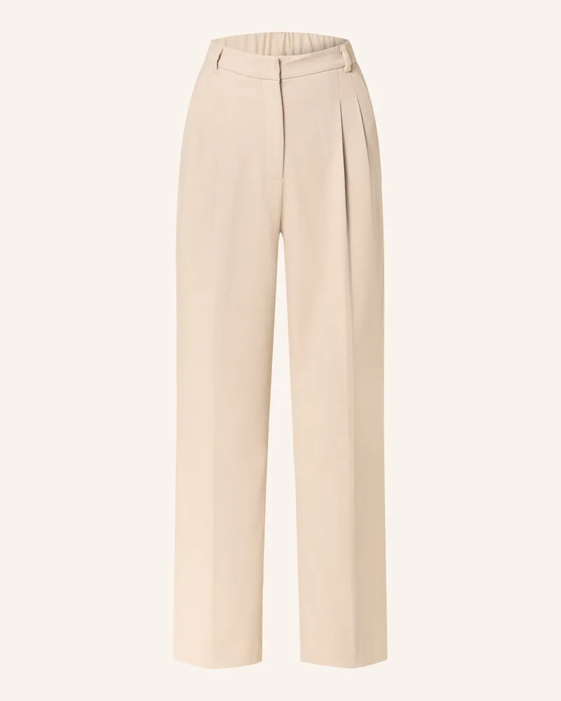 Mrs & HUGS Marlenehose Beige