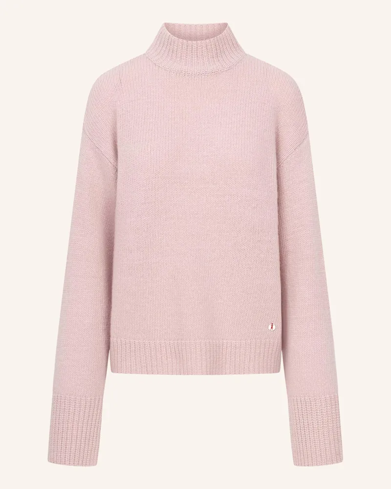 Frieda & Freddies Strickpullover Mit Stehkragen Und Daumenlöchern beige Creme