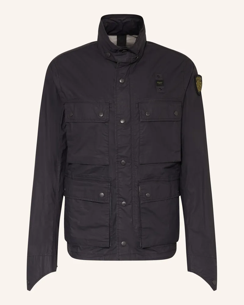 Blauer Fieldjacket LEMAN Dunkelblau