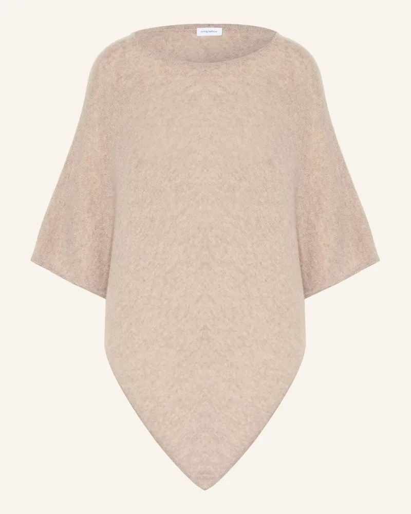 Darling Harbour Cashmere-Poncho braun Greige