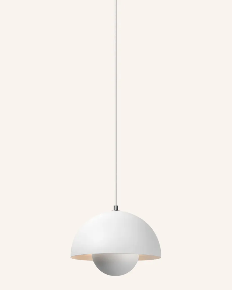 &Tradition Pendelleuchte FLOWERPOT VP1 Weiss