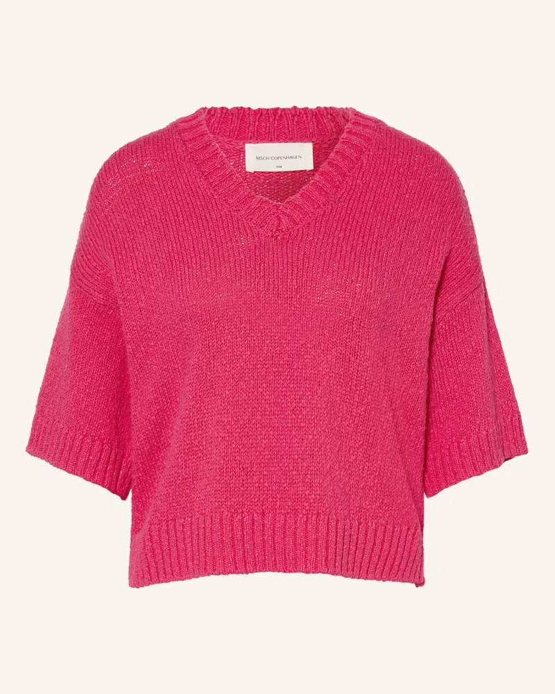 MOSS COPENHAGEN Strickshirt Mschhannalie rot Pink