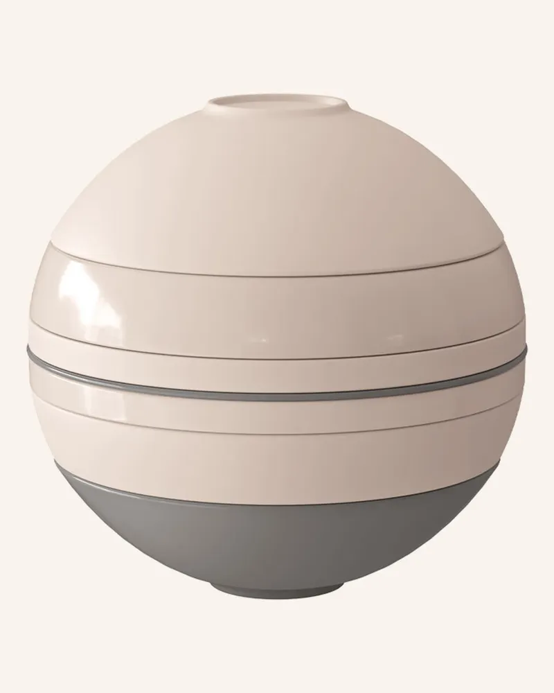 Villeroy & Boch 7-Tlg. Geschirrset La Boule beige Beige