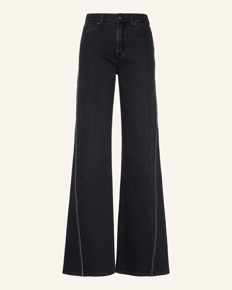 7 for all mankind Jeans Lotta Wide Fit schwarz Schwarz