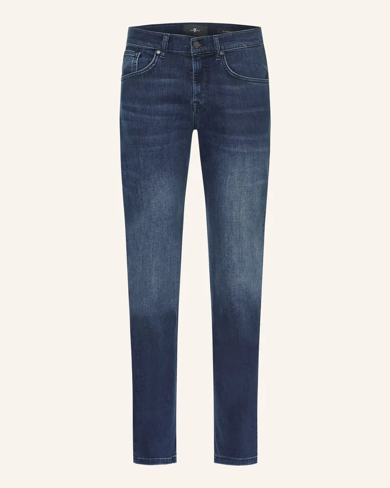 7 for all mankind Jeans Slimmy Tapered Extra Slim Fit blau Dkb