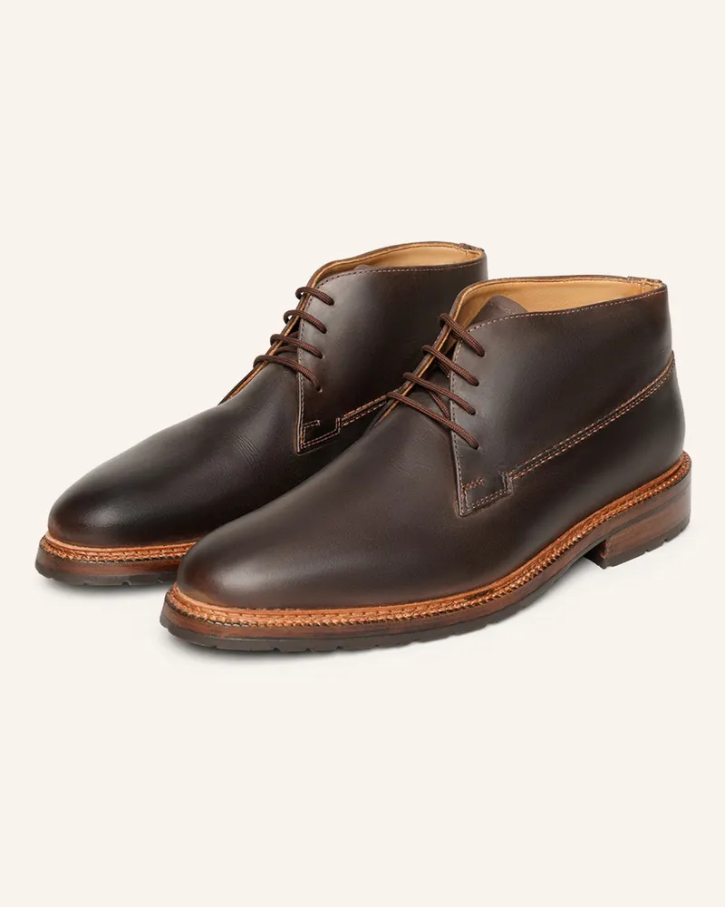 Heinrich Dinkelacker Boots LUZERN PLAIN H Braun