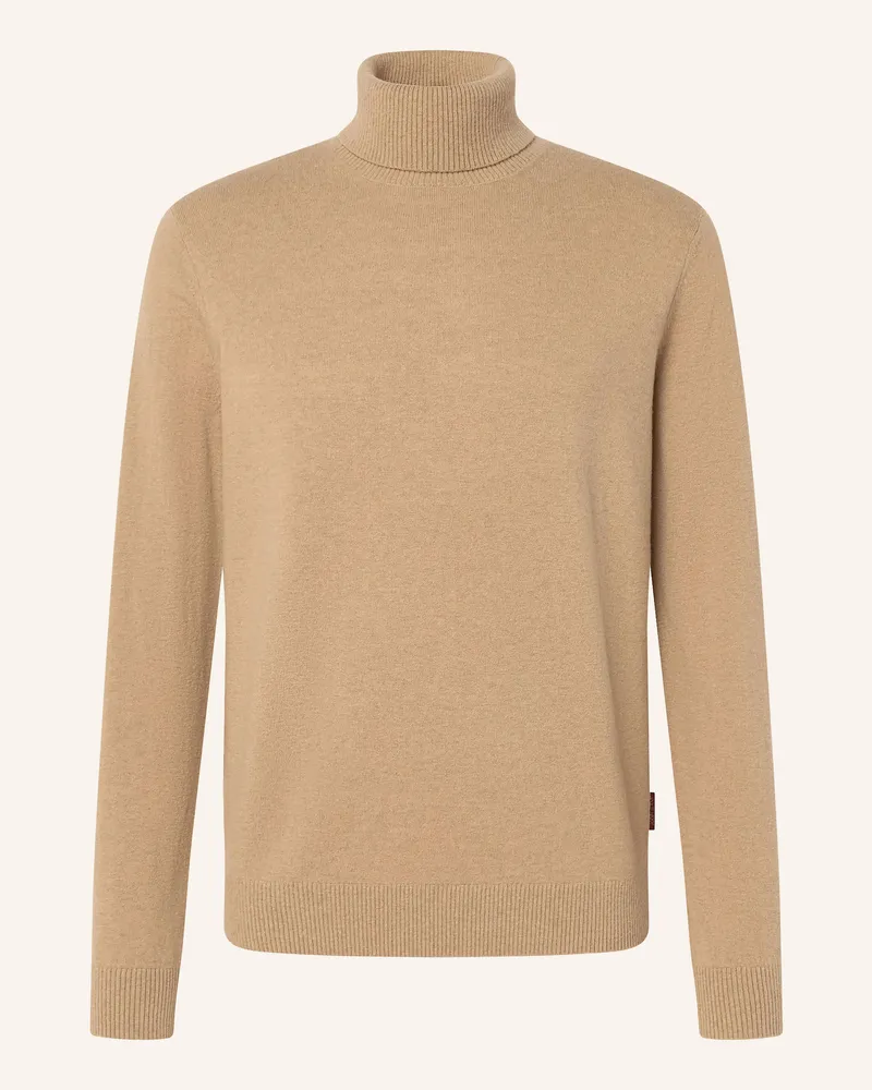 JOOP! Rollkragenpullover Lemrigo braun Hellbraun