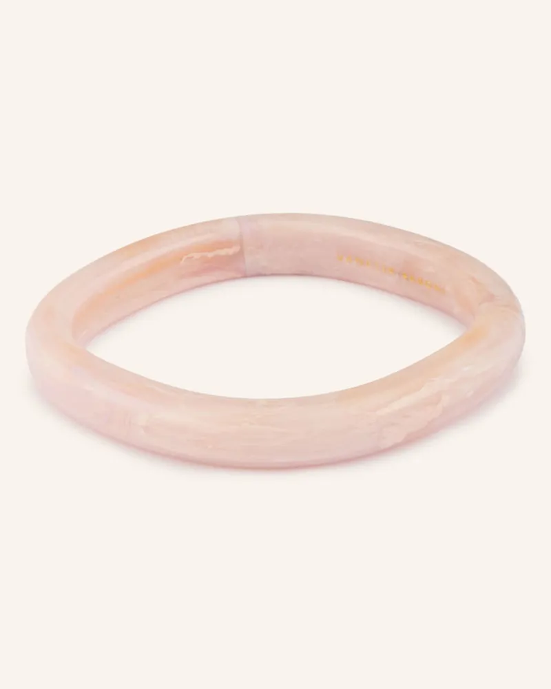 Vanessa Baroni Armreif Soft Edge rosa Hellrosa