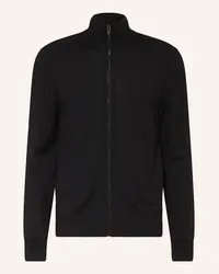 HUGO BOSS Strickjacke AVAC Schwarz