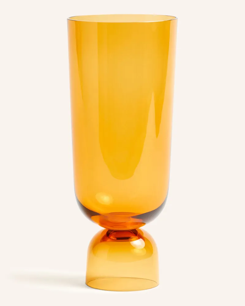Hay Vase Bottoms Up L orange Orange