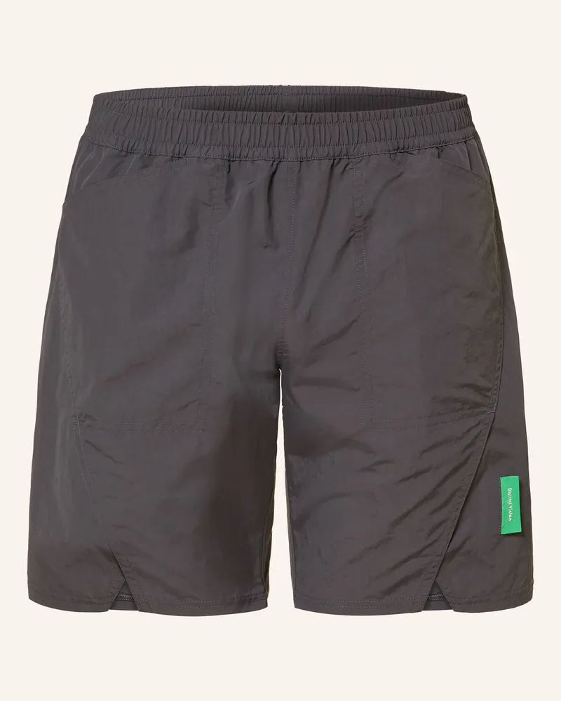 District Vision Laufshorts Taslan grau Dunkelgrau
