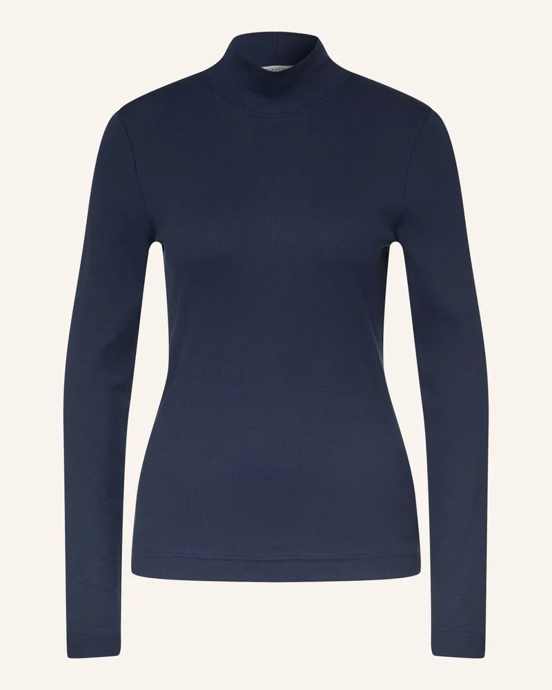 Efixelle Longsleeve blau Dunkelblau