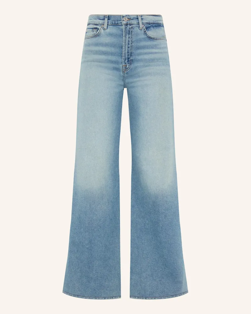 7 for all mankind Jeans ULTRA HIGH RISE JO Flare Fit Blau