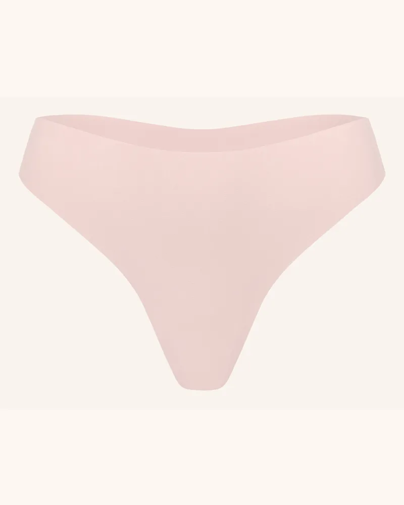 Ehrlich Textil 3er Pack Light Touch String Mit Weichem Modal - Nahtlose Kanten beige Rosa