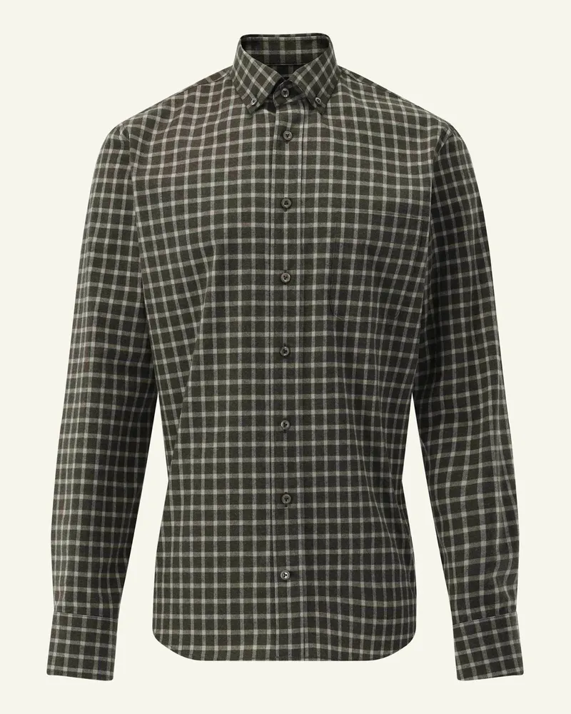 van Laack Hemd Slim Fit gruen Grün