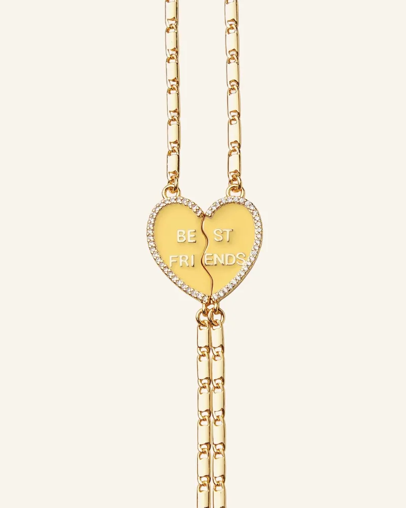 CRYSTAL HAZE Armbänder Best Friend Bracelet Butter Yellow By Glambou gold Gold