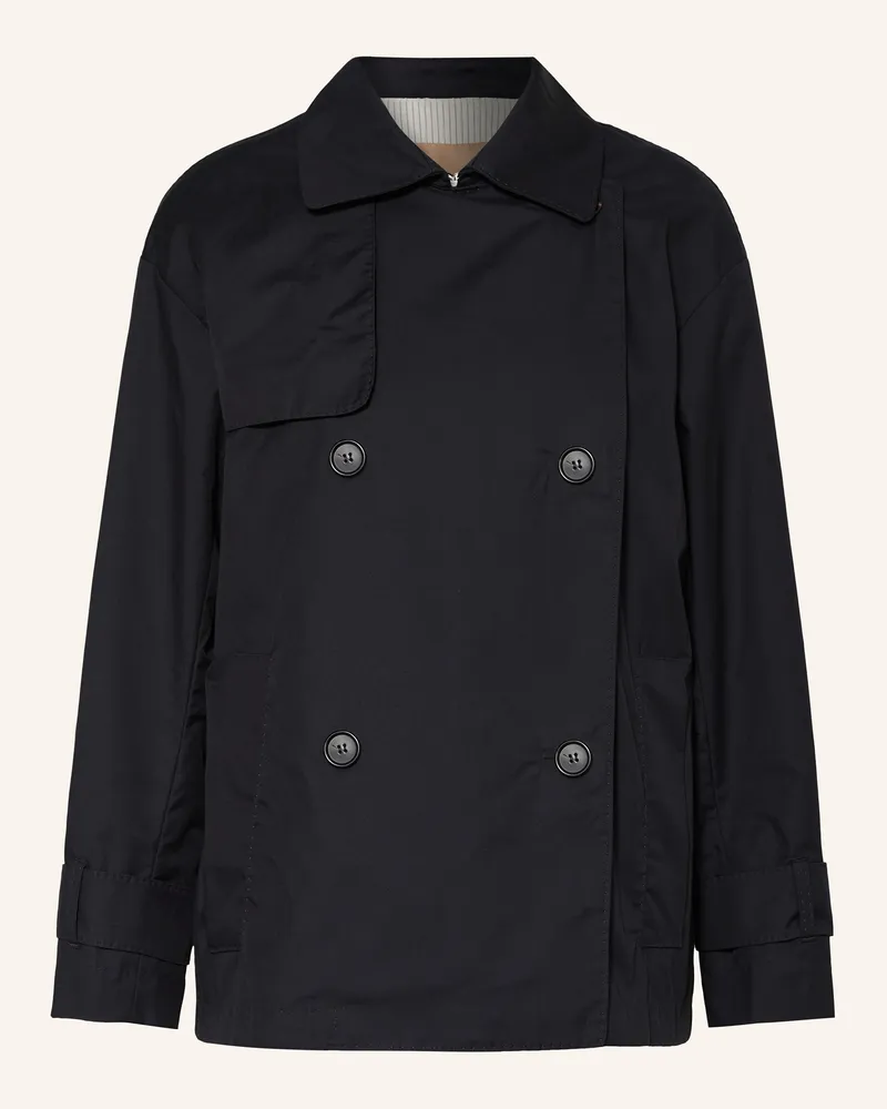 Max Mara Trenchcoat ZENO Dunkelblau