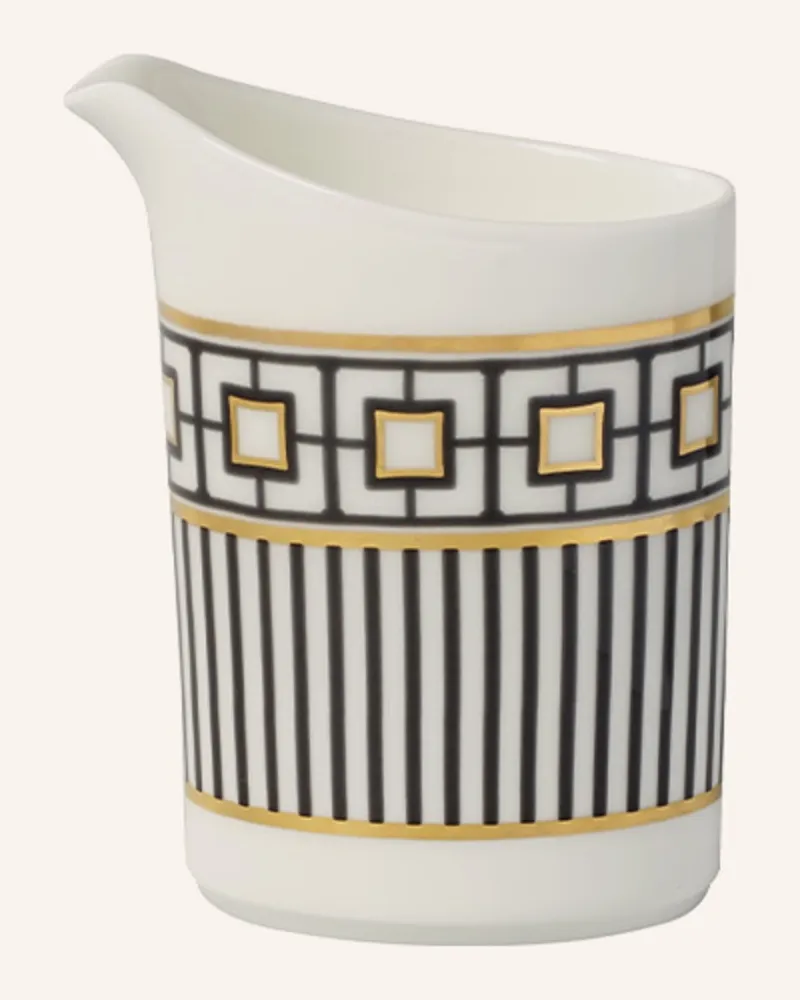 Villeroy & Boch Milchkännchen 6 Pers. Metrochic weiss Gelb