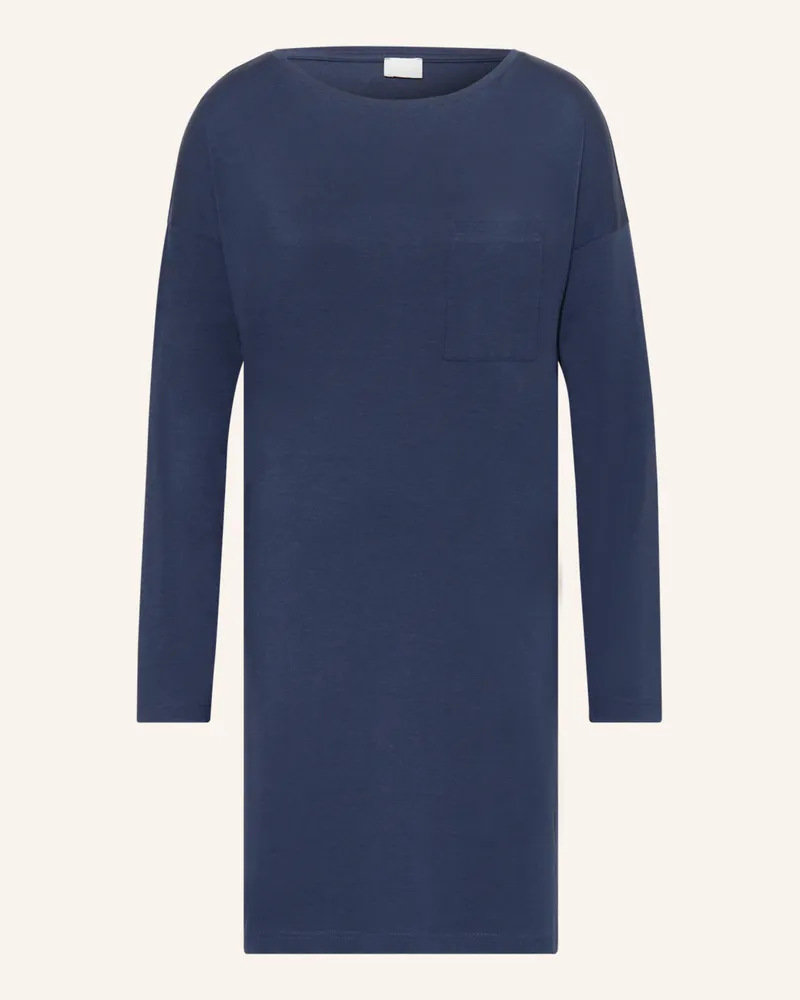 Mey Nachthemd Serie Tessie blau Dunkelblau