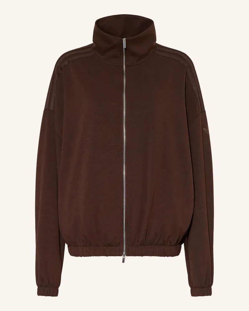 adidas Sweatjacke Full Zip braun Dunkelbraun