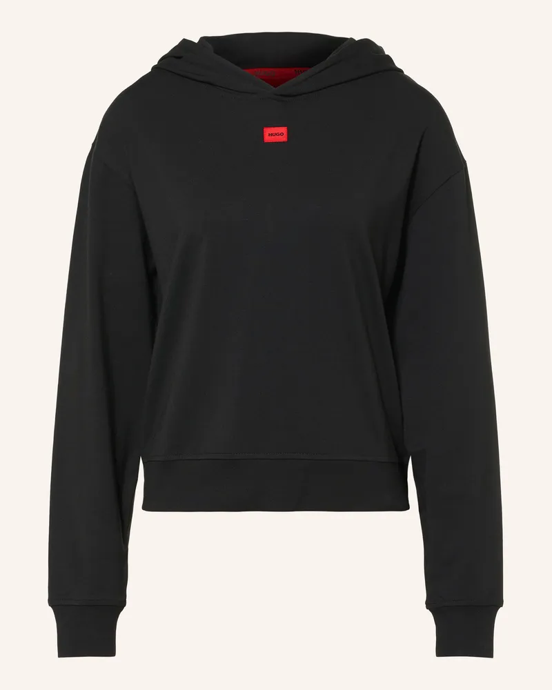 HUGO BOSS Lounge-Hoodie Signature schwarz Schwarz