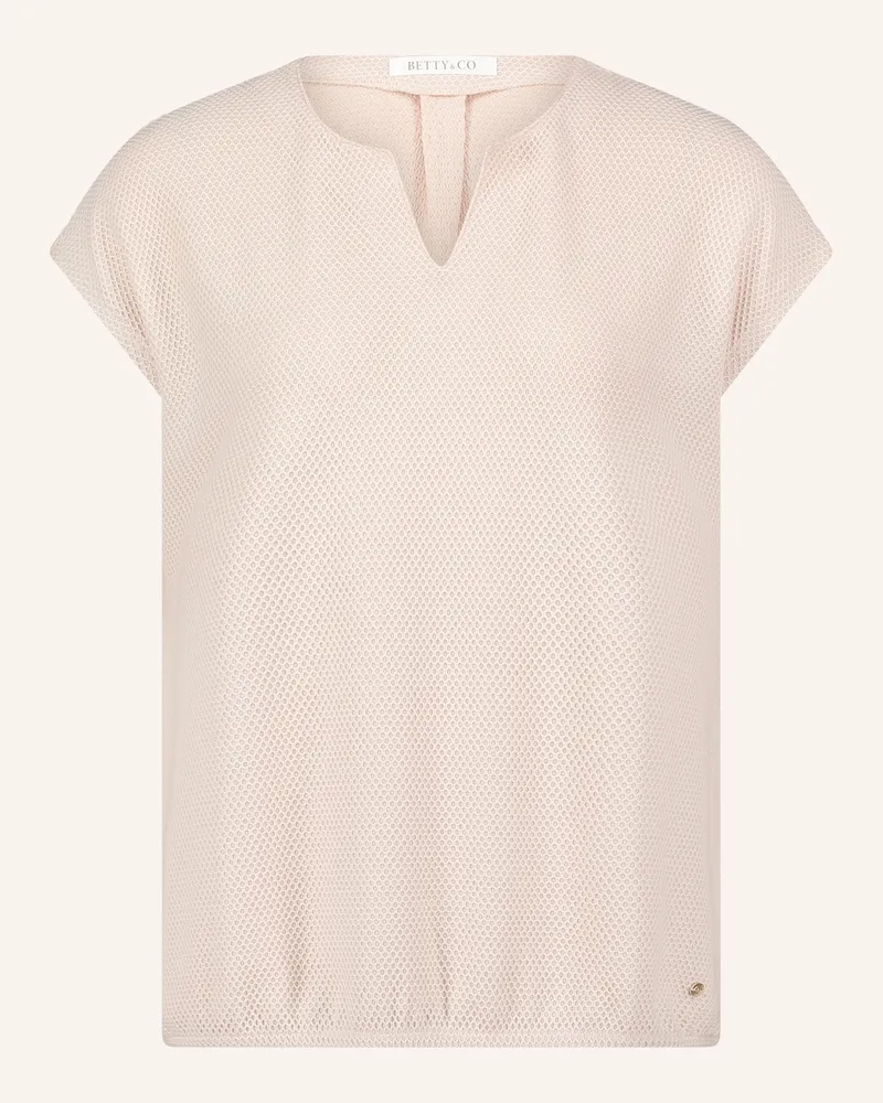 Betty Barclay Casual-Shirt Mit Struktur beige Creme