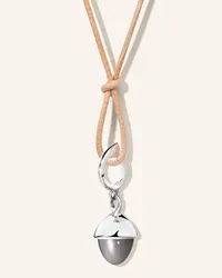 TAMARA COMOLLI Anhänger PENDANT MIKADO FLAMENCO MOONSTONE GREY Silber