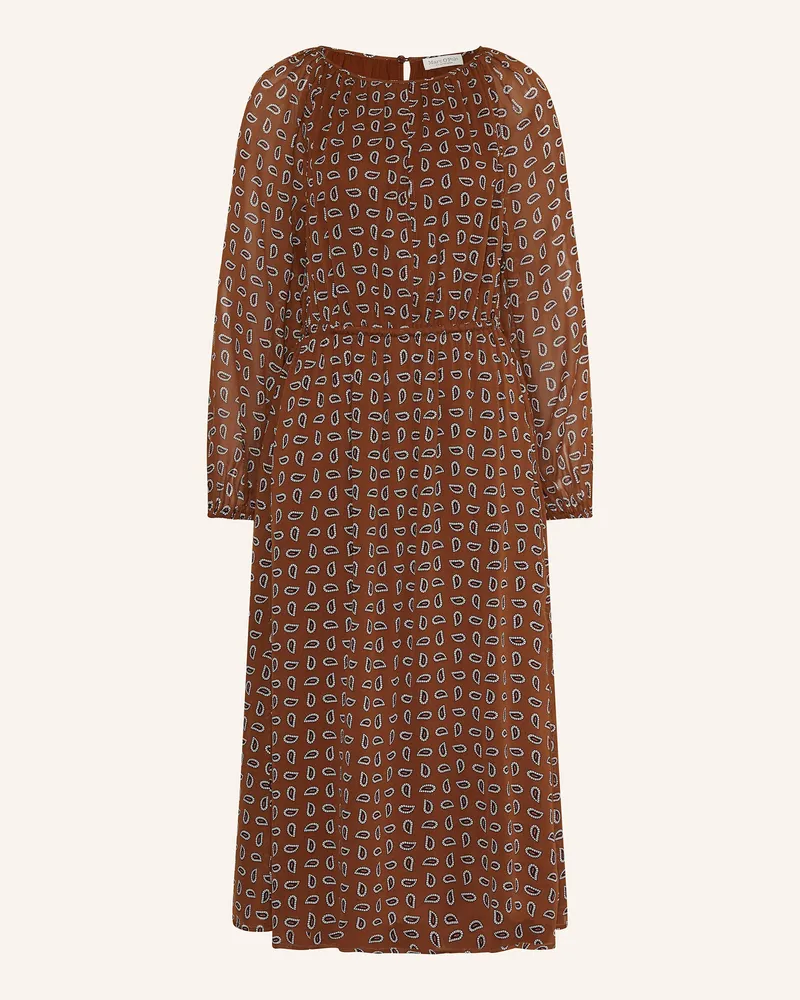 Marc O'Polo Kleid mit 3/4-Arm Braun