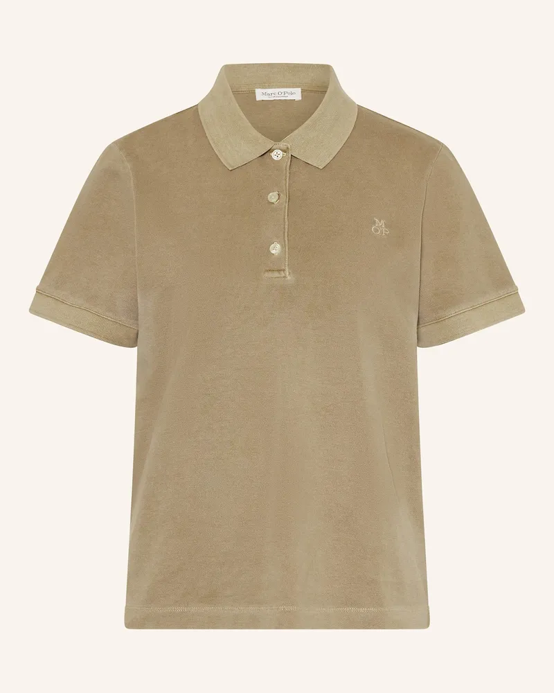 Marc O'Polo Piqué-Poloshirt Beige