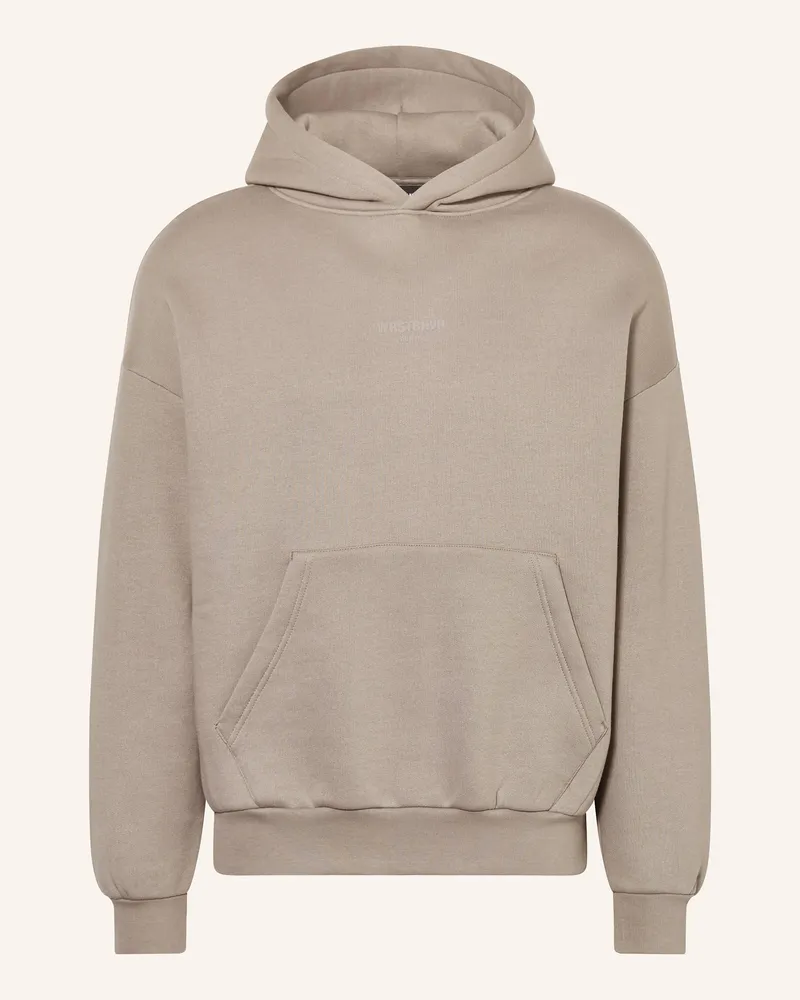 WRSTBHVR Hoodie ONRO V2 Hellgrau