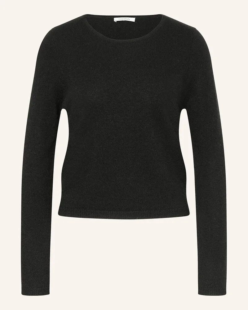 lilienfels Cashmere-Pullover Schwarz