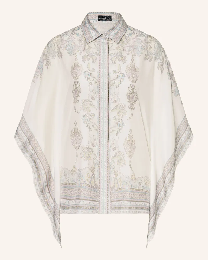 van Laack Hemdbluse Vl-Tuja-Px Aus Seide beige Weiss