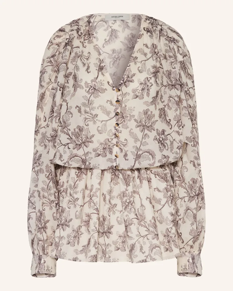 Golden Goose Kleid Journey weiss Creme
