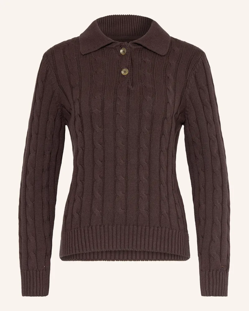 Gant Pullover braun Dunkelbraun