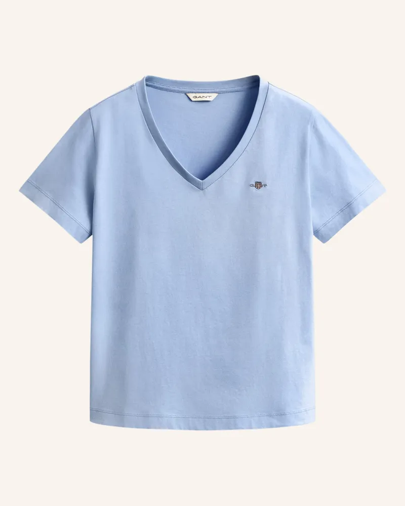Gant T-Shirt Hellblau