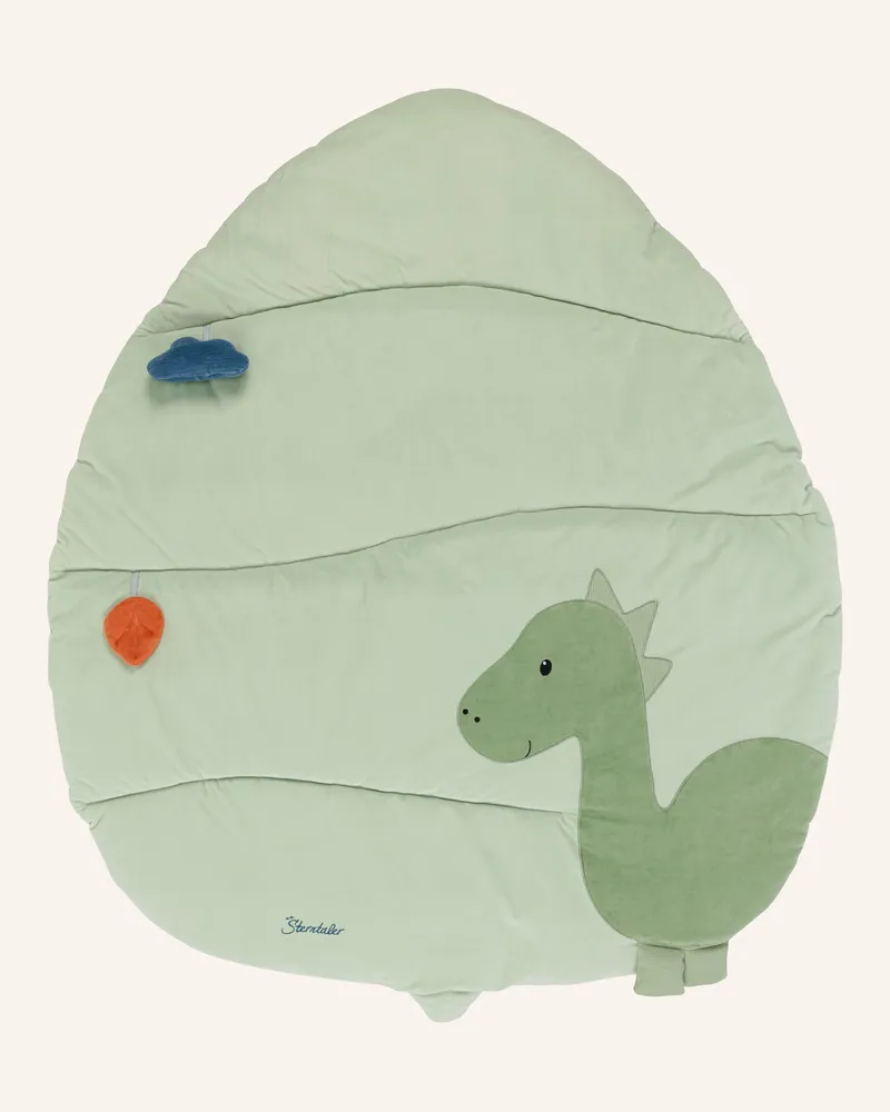 Sterntaler Spieldecke Dino Rexi gruen Grün