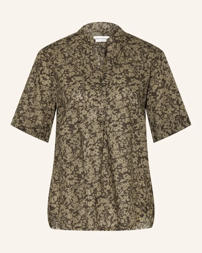 Marc O'Polo Blusenshirt gruen Dunkelgrün