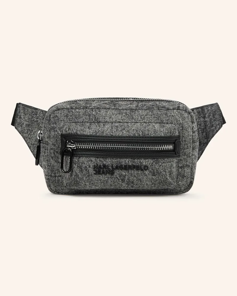 Karl Lagerfeld Gürteltasche schwarz Schwarz