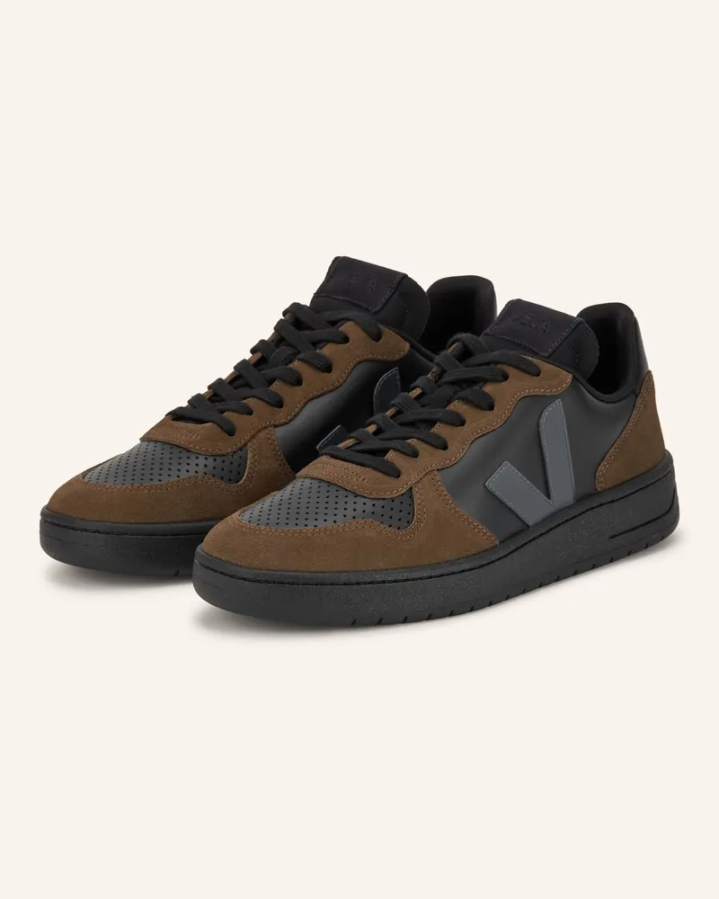 VEJA Sneaker V-10 Prime braun Dunkelbraun