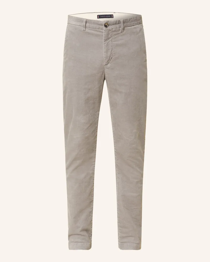 Tommy Hilfiger Cordchino Denton Straight Fit grau Grau